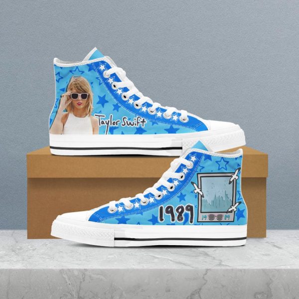 Taylor Swift High Top Canvas Shoes - ANHNV 3095