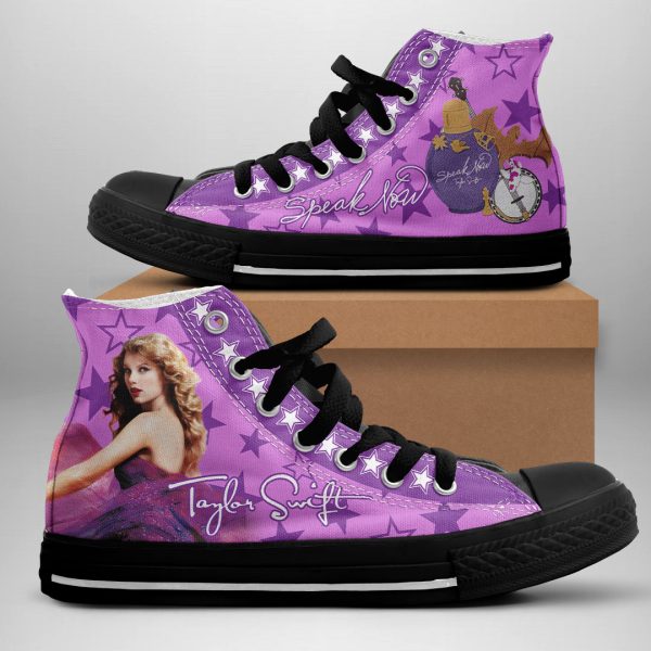 Taylor Swift High Top Canvas Shoes - ANHNV 3096