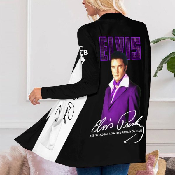 Elvis Presley Women's Patch Pocket Cardigan - ANHNV 3121