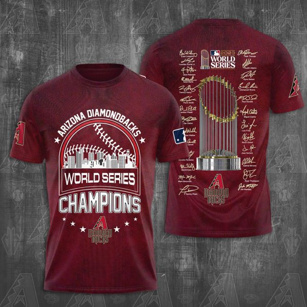 Arizona Diamondbacks 3D Apparel - NGHIAVT 0870
