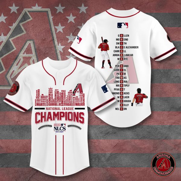 Arizona Diamondbacks Baseball Jersey - TANTN 2911