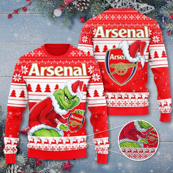 Arsenal 3D Ugly Sweater - TANTN 2741