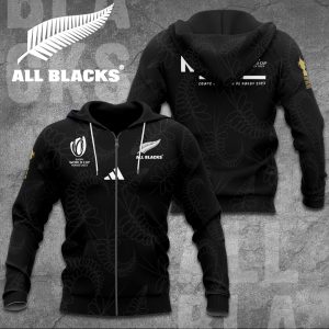 New Zealand National Rugby Union Team All Blacks 3D Apparel - TANTN 2323