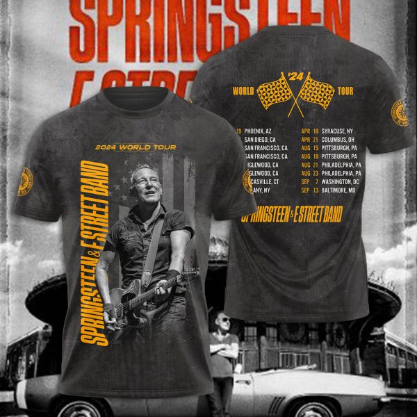 Bruce Springsteen 3D Apparel - NGHIAVT 0798
