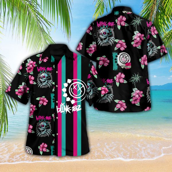 Blink-182 3D Hawaii Shirt - VANDH 1251