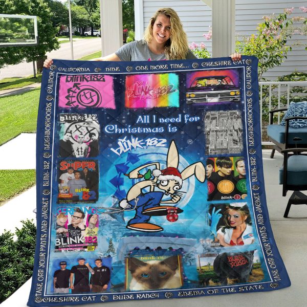 Blink-182 Quilt Blanket - VANDH 1309