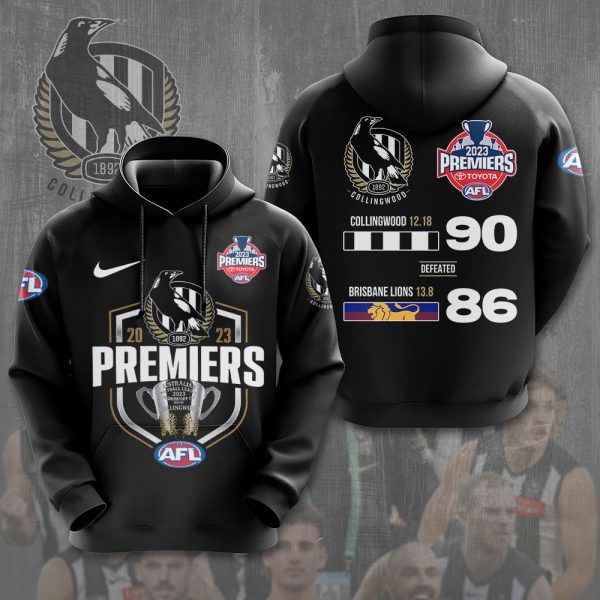 Collingwood FC 3D Apparel - VANDH 1152