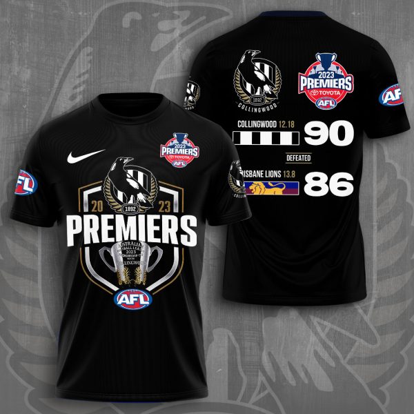 Collingwood FC 3D Apparel - VANDH 1152