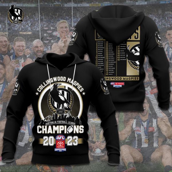 Collingwood FC 3D Apparel - TANTN 2626