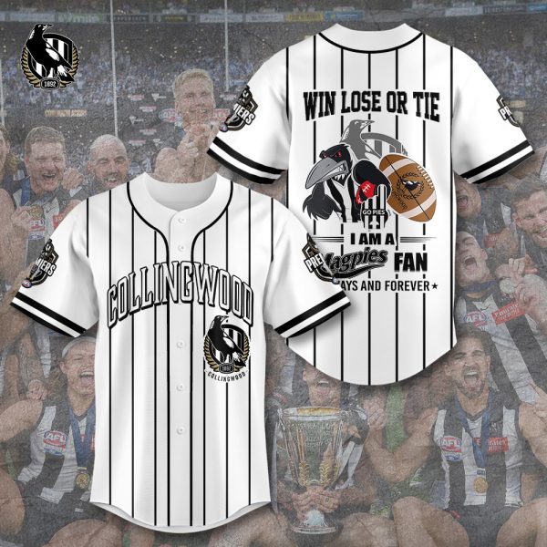 Collingwood FC Baseball Jersey - TANTN 2746