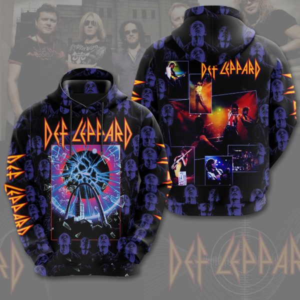 Def Leppard 3D Apparel - NGHIAVT 0801
