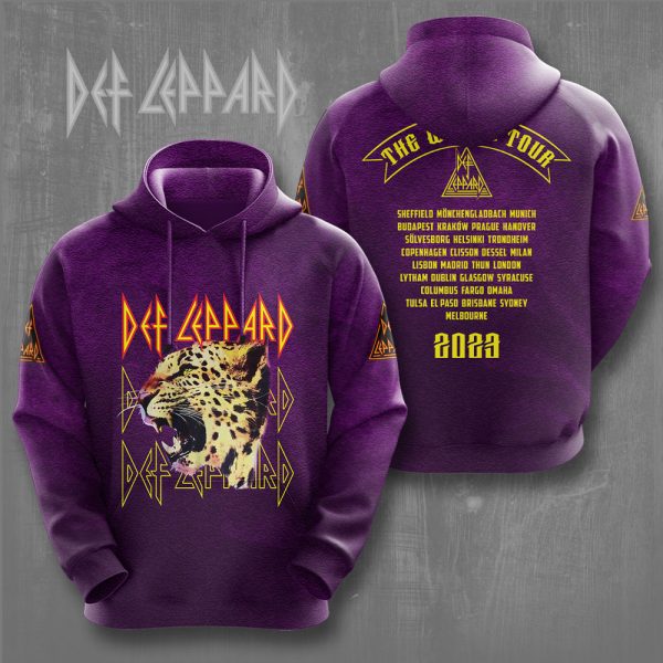 Def Leppard 3D Apparel - NGHIAVT 0804