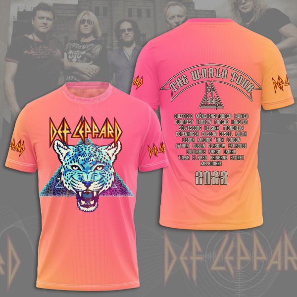 Def Leppard 3D Apparel - NGHIAVT 0802