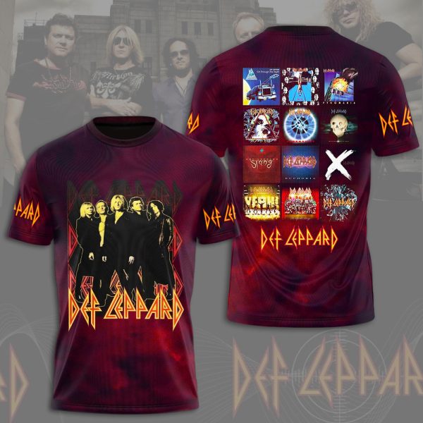 Def Leppard 3D Apparel - NGHIAVT 0803