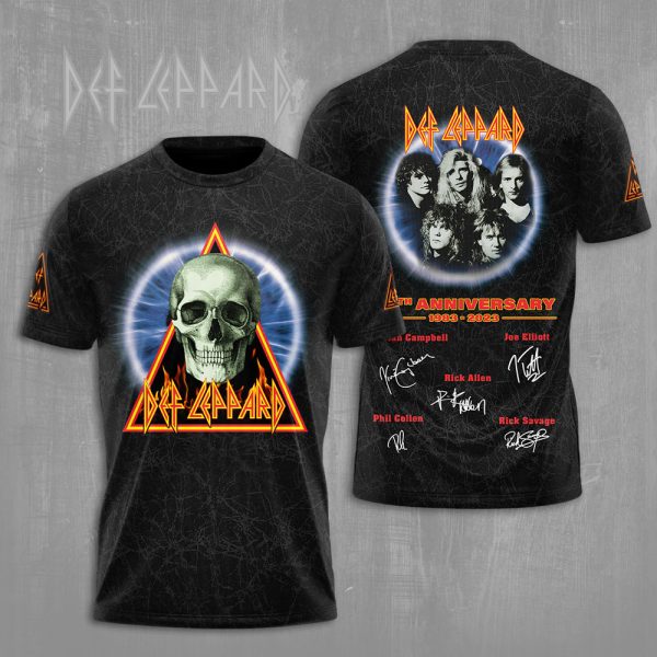 Def Leppard 3D Apparel - NGHIAVT 0890