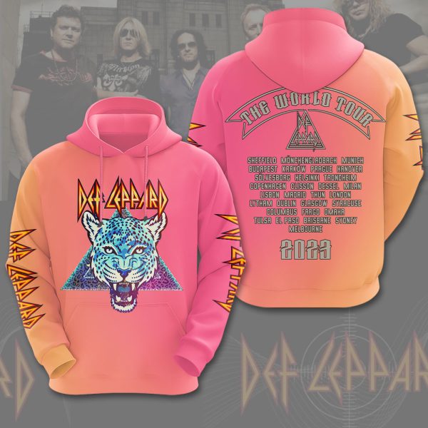 Def Leppard 3D Apparel - NGHIAVT 0802