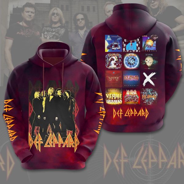 Def Leppard 3D Apparel - NGHIAVT 0803