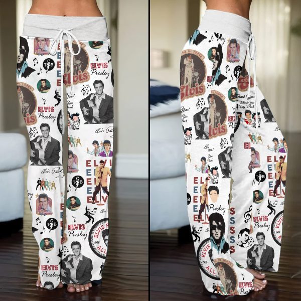 Elvis Presley High-Waisted Straight-Leg Trousers - TANTN 2919