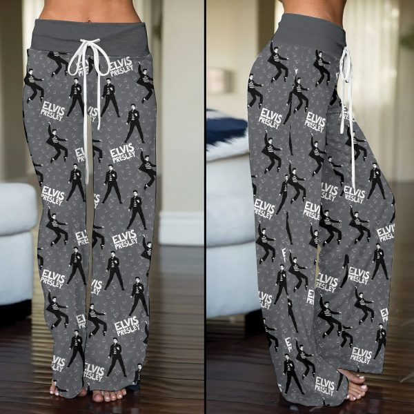 Elvis Presley High-Waisted Straight-Leg Trousers - TANTN 2934