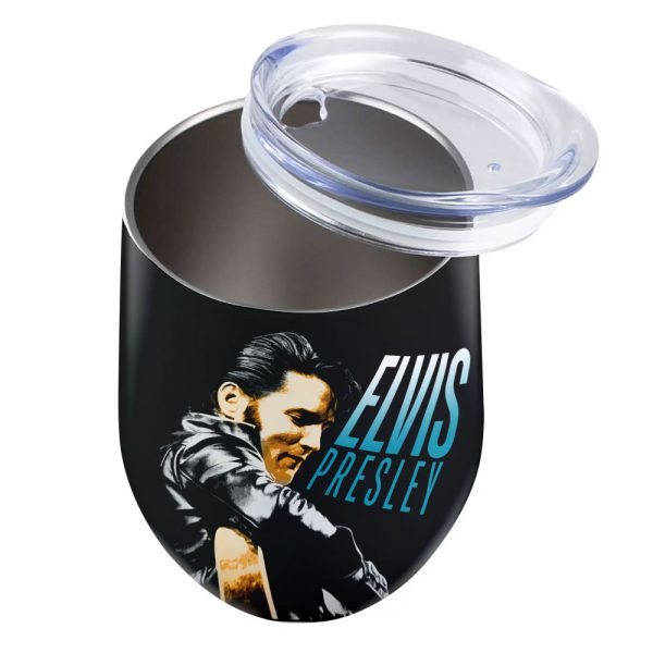 Elvis Presley Wine Tumbler - VANDH 1342