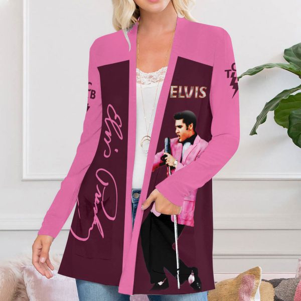 Elvis Presley Women's Patch Pocket Cardigan - VANDH 1432