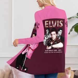 Elvis Presley Women's Patch Pocket Cardigan - VANDH 1432