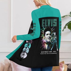 Elvis Presley Women's Patch Pocket Cardigan - VANDH 1433