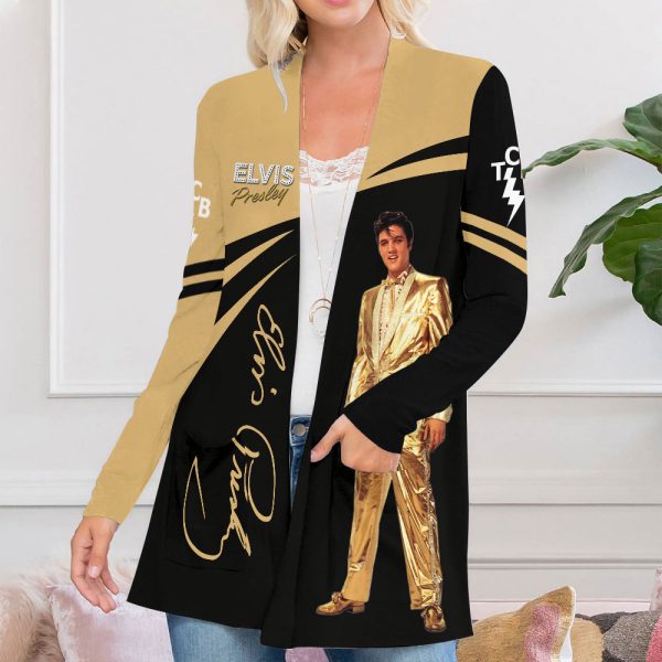Elvis Presley Women's Patch Pocket Cardigan - VANDH 1434