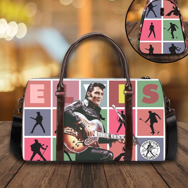 Elvis Presley Leather Duffle Bag - VANDH 1237