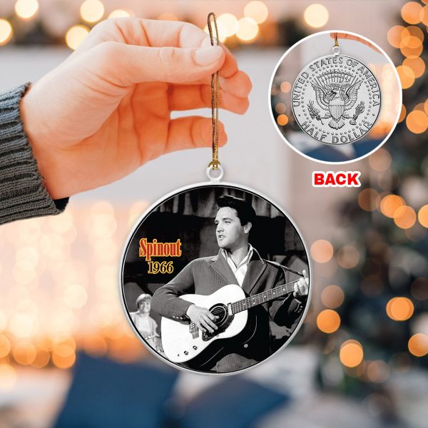 Elvis Presley 2-Side Printed Acrylic Ornament - TANTN 2801.6