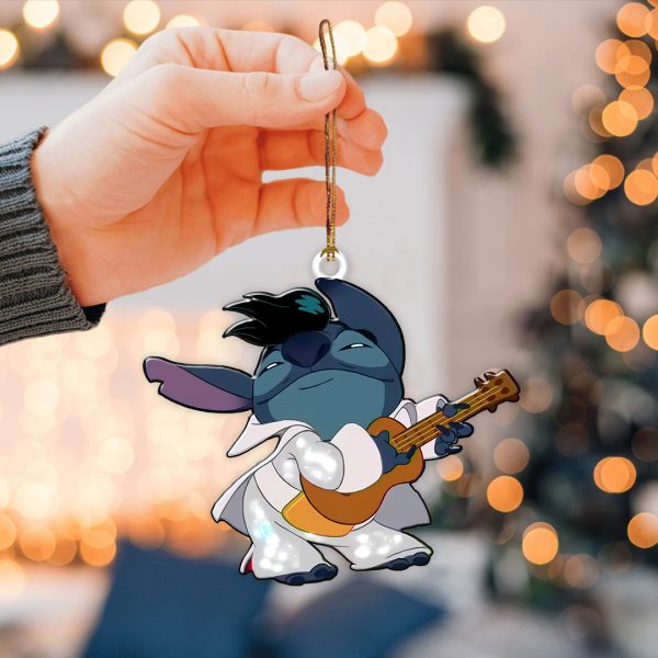 Elvis Presley Custom Shape 2-sided Acrylic Ornament - TANTN 2950.3