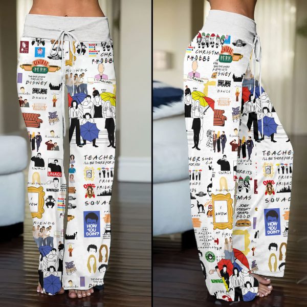 Friends High-Waisted Straight-Leg Trousers - VANDH 1496