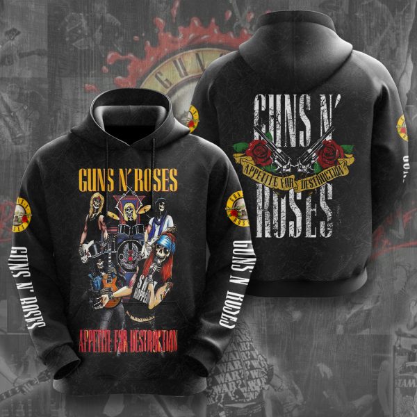 Guns N' Roses 3D Apparel - NGHIAVT 0821