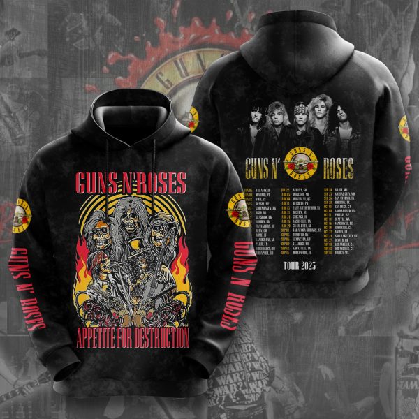 Guns N' Roses 3D Apparel - NGHIAVT 0773