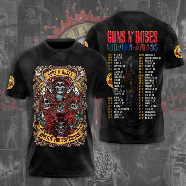 Guns N' Roses 3D Apparel - NGHIAVT 0774