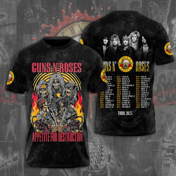 Guns N' Roses 3D Apparel - NGHIAVT 0773