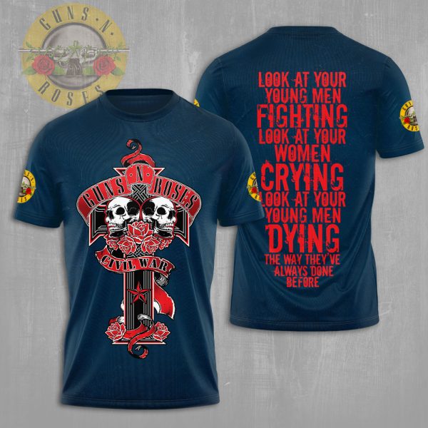 Guns N' Roses 3D Apparel - NGHIAVT 0823