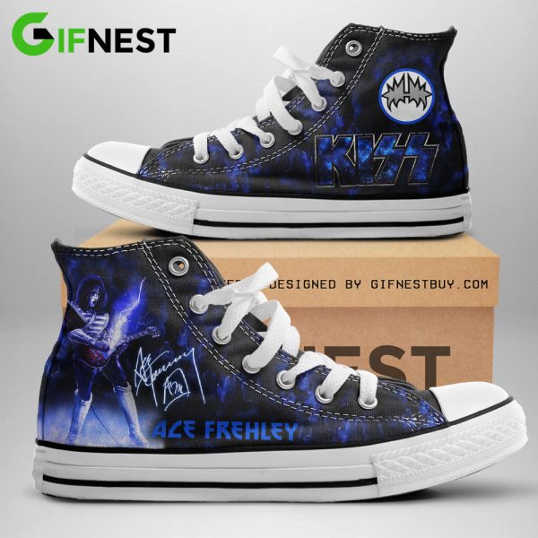 Kiss Band High Top Canvas Shoes - NGHIAVT 0840