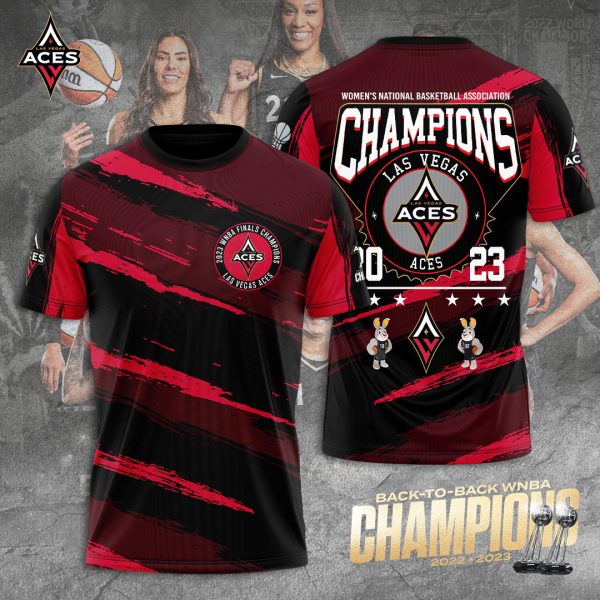 Las Vegas Aces 3D Apparel - TANTN 2817