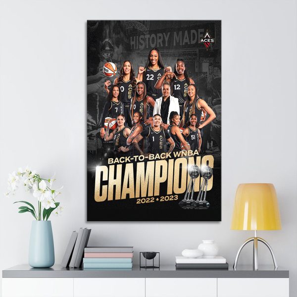 Las Vegas Aces Canvas - TANTN 2819