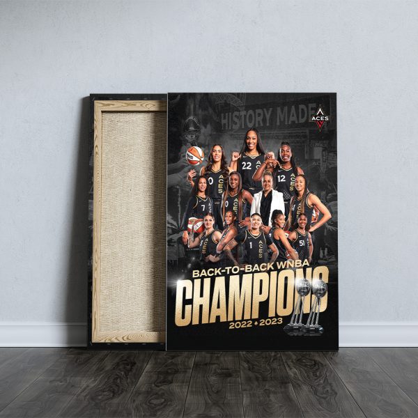 Las Vegas Aces Canvas - TANTN 2819