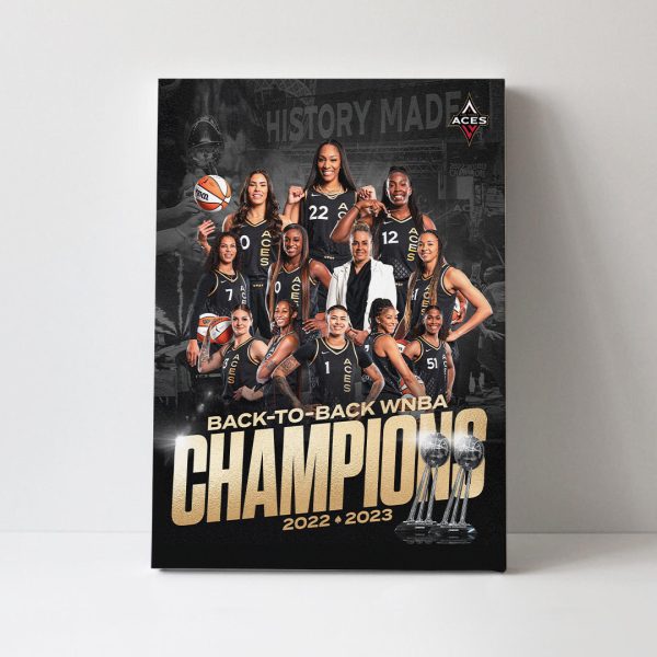 Las Vegas Aces Canvas - TANTN 2819