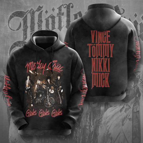 Mötley Crüe 3D Apparel - NGHIAVT 0816
