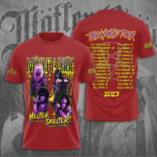 Mötley Crüe 3D Apparel - NGHIAVT 0817