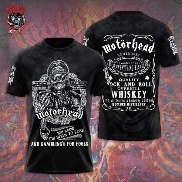 Motörhead Band 3D Apparel - TANTN 2652