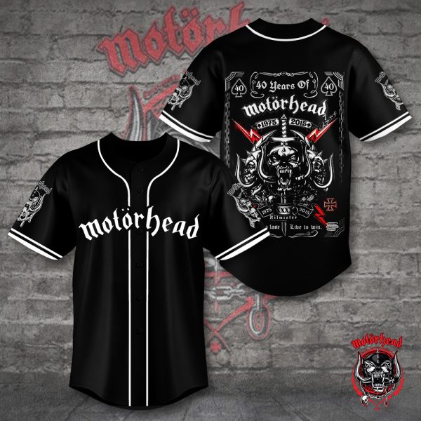 Motörhead Band Baseball Jersey - TANTN 2654
