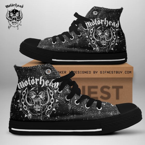 Motörhead Band High Top Canvas Shoes - TANTN 2659