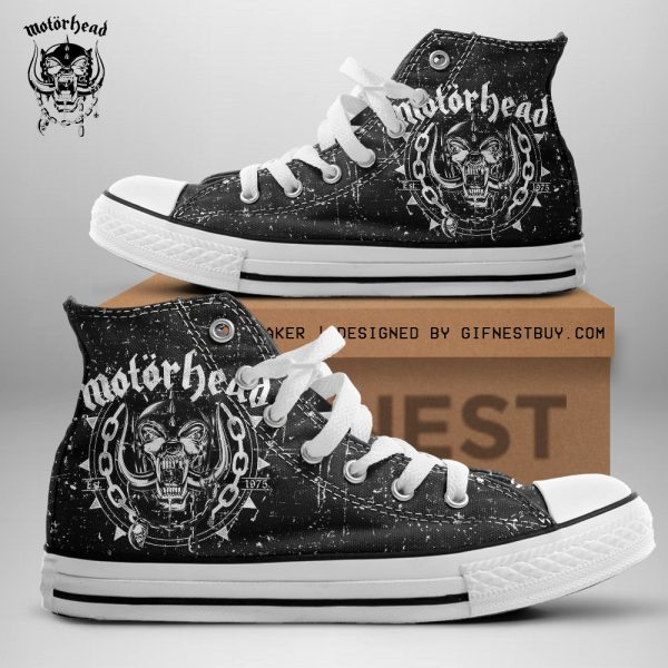 Motörhead Band High Top Canvas Shoes - TANTN 2659