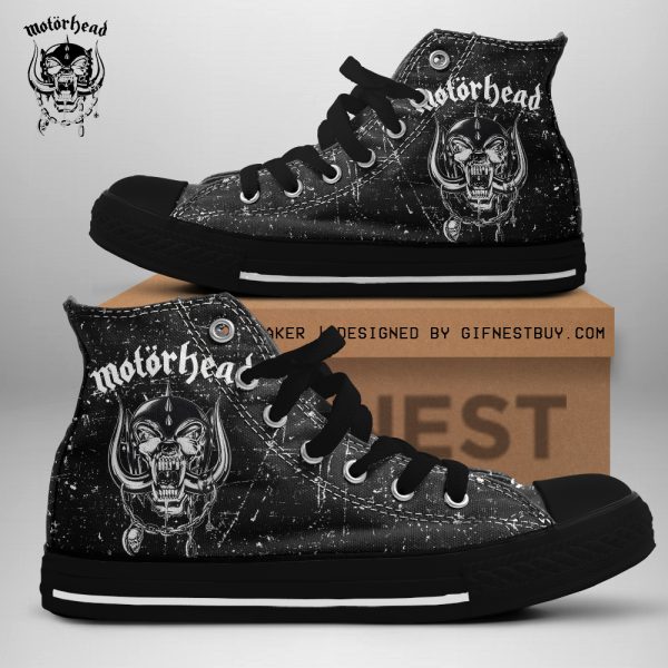 Motörhead Band High Top Canvas Shoes - TANTN 2660
