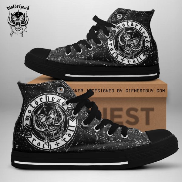 Motörhead Band High Top Canvas Shoes - TANTN 2667